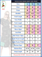 Rayon MAXI FROCK Model Nighties | Fancy Petal Sleeve | Fancy Neck & Side Pocket | Pleated Frock MAXI Style | Trendy Collection's for Stylish Women & Teenage Girl (PSG-H)
