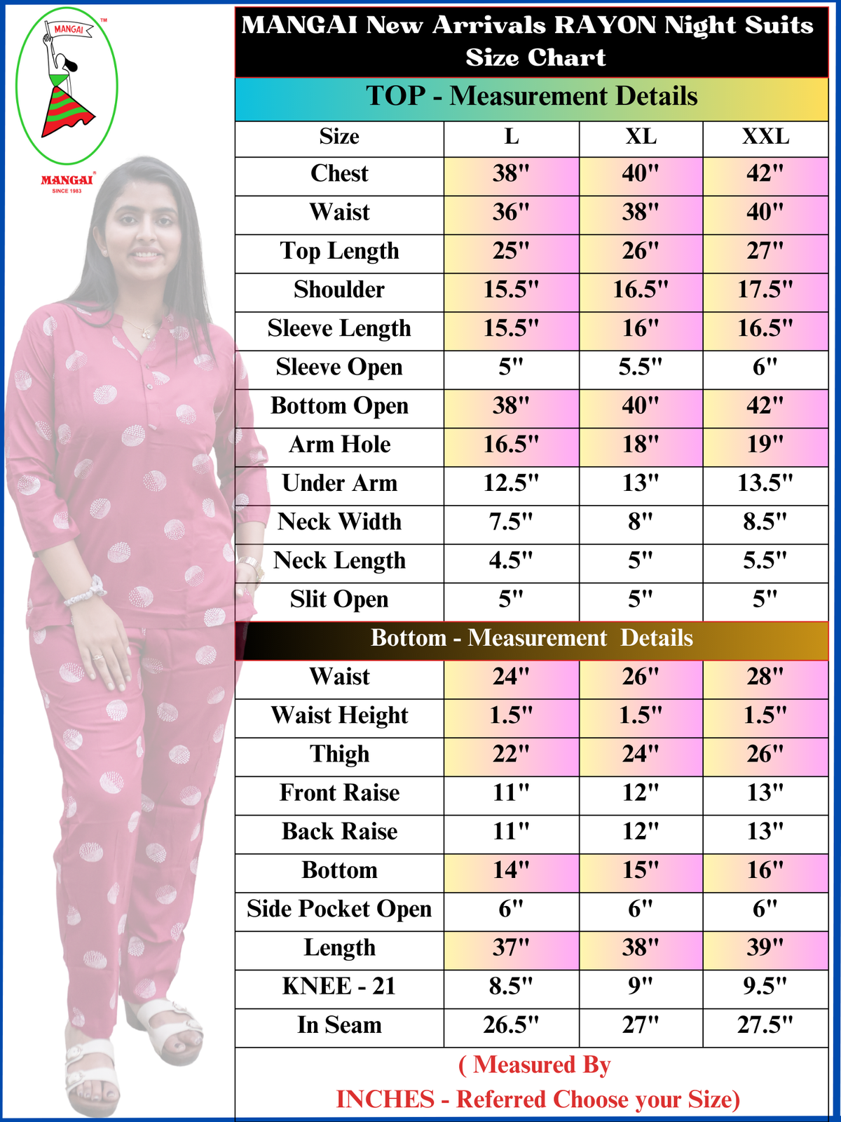 Printed Stylish Night Suits Online