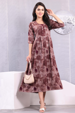 Fresh Arrivals Alpine KURTI Style | Beautiful Stylish KURTI Model | Long Sleeve |Fresh Collection's for Stylish Women's (MKA- 3/4)