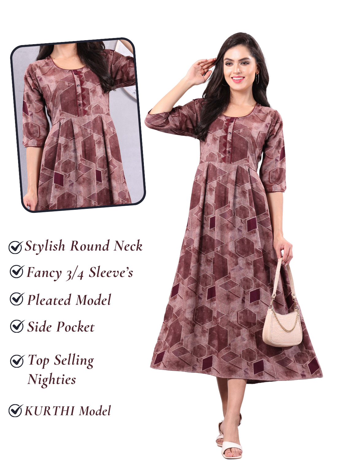 Kurti Model Nighties Online