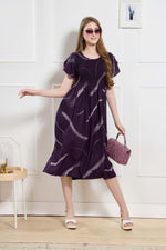 New Stylish Alpine Smocking Maxi Frock Model Nightgown for trendy Women's & Teenage Girl's (ASM)