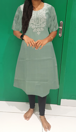 Stylish Rayon Kurthi's | Updated Collection for Trendy Design's| Collar Model |High Quality Rayon Kurthi's for Stylish Women's (SNGVI)