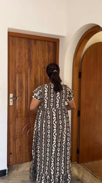 MANGAI Rayon Frock Nighties | Front Open Lengthy Zipper Comforts Feeding | Fancy Double Layered Sleeve's | Post & Pre Pregnancy's and Casual Wear | Side Pocket |Versatile Rayon Frock Night Gown's for Stylish Women's (RPW)