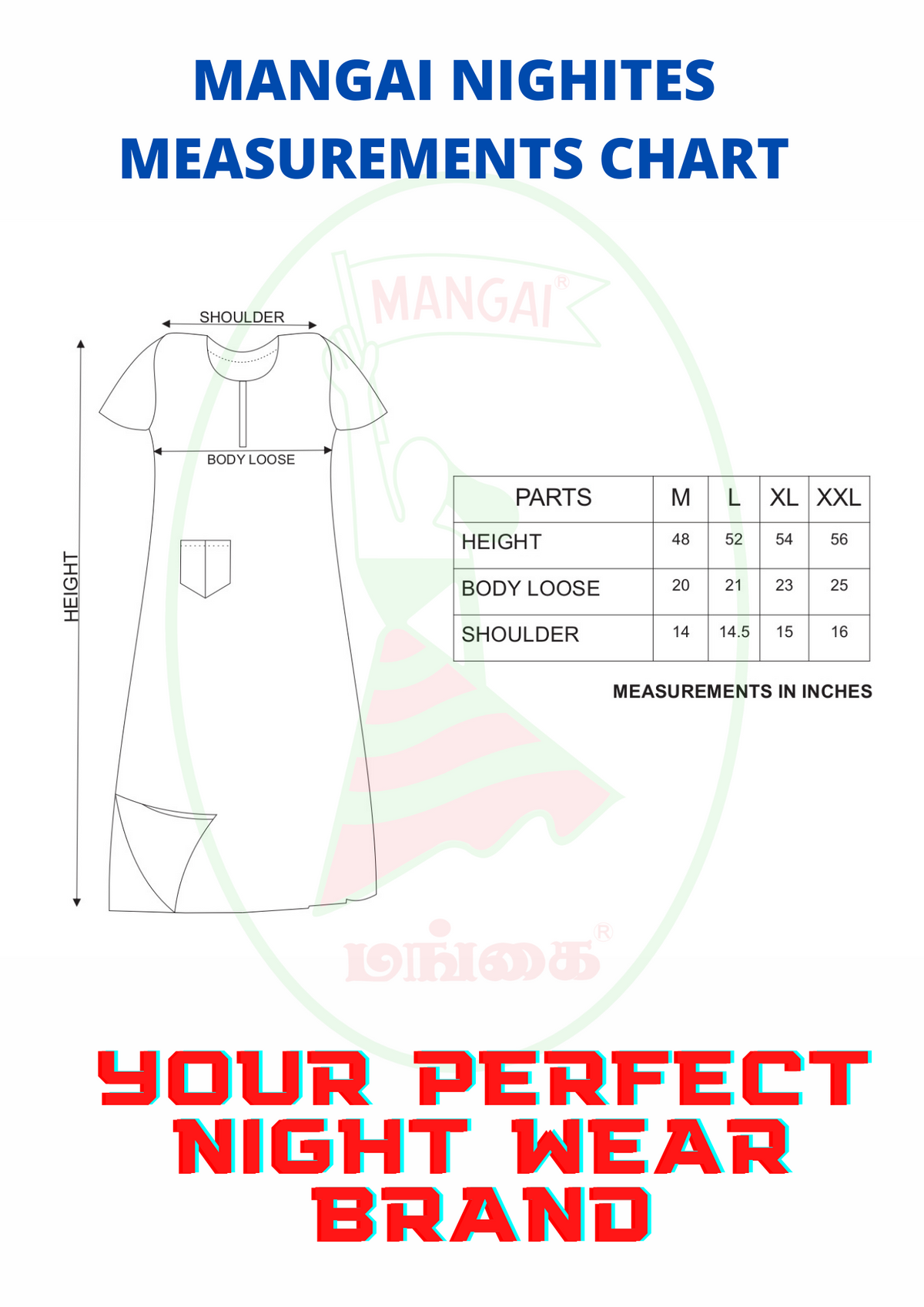 New MANGAI Premium Cotton Nighties- All Over Printed Stylish Nightwear for Stylish Women | Updated Collection's