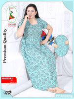 New Smocking Nighty | Stretchable Elastic Type | Beautiful Pleated Model | Side Pocket | Stylish Nighty for Stylish Women's (OM-RAH)