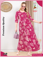 Alpine KURTI Style | Beautiful Stylish KURTI Model | Long 3/4 Sleeve & Side Pocket | Fresh Collection's for Stylish Women's (MKA(3/4)