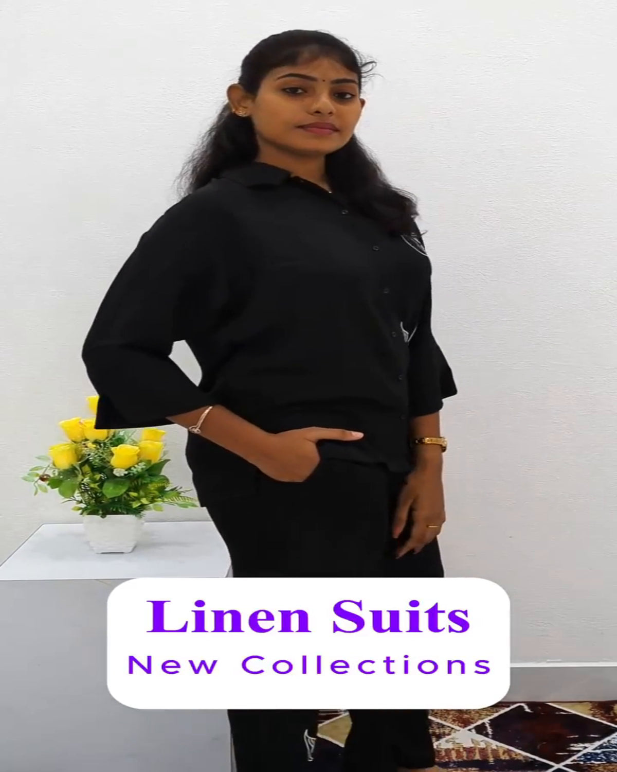 Premium Linen Cord Set Night Suits – Perfect Nightwear for Teenagers & Women (Linen Cord Set )
