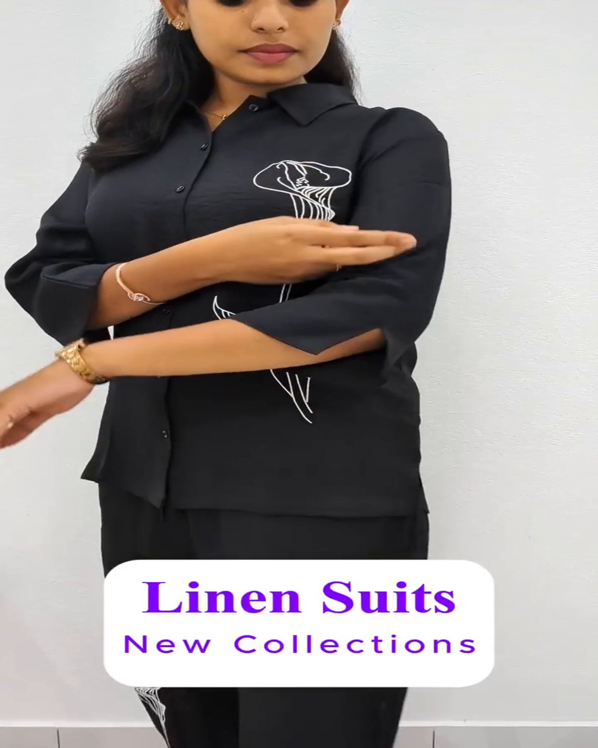 Premium Linen Cord Set Night Suits – Perfect Nightwear for Teenagers & Women (Linen Cord Set )