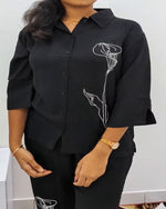 Premium Linen Cord Set Night Suits – Perfect Nightwear for Teenagers & Women (Linen Cord Set )