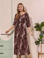 Coffee Brown Alpine Kurti Style – Mangai nighties