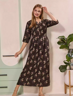 Olive Alpine Kurti Style – Mangai nighties
