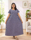 Cotton FROCK Model Casual Wear Nighties | Stylish Pleated Frock Style | Multipurpose Nighties | Pregnancy Wear | Pleated Model | Stylish Nighties for Stylish Women (PWC)