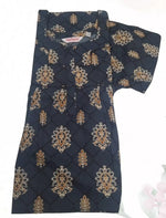 MANGAI Premium Cotton Printed Pleated Model Half Sleeve 5XL Size Shrinkage Free Nighties