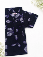 MANGAI Premium Cotton Printed Pleated Model Half Sleeve 3XL Size Nighties - Fancy Neck | With Side Pocket |Shrinkage Free Nighties | Trendy Collection's for Stylish Women's