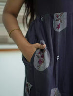 Alpine Circular Floral Print 3 Layer Frock - Mangai Nighties