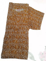 MANGAI Premium Cotton Printed Pleated Model Half Sleeve 4XL Size Nighties - Fancy Neck | With Side Pocket |Shrinkage Free Nighties | Trendy Collection's for Stylish Women's