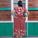 Maxi Frock Casual Dress with Back tie Rope for Women - Mangai Nighties 