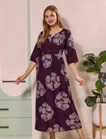 Yellow Alpine Kurti Style Nighty - Mangai Nighties