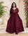 Large / Maroon
