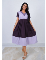 Plain Rayon Embroidery Mix & Match Maxi | V-Neck & Pocket | Mangai Nighties