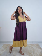 Plain Rayon Mix & Match Embroidery Maxi with Back Tie | Mangai Nighties