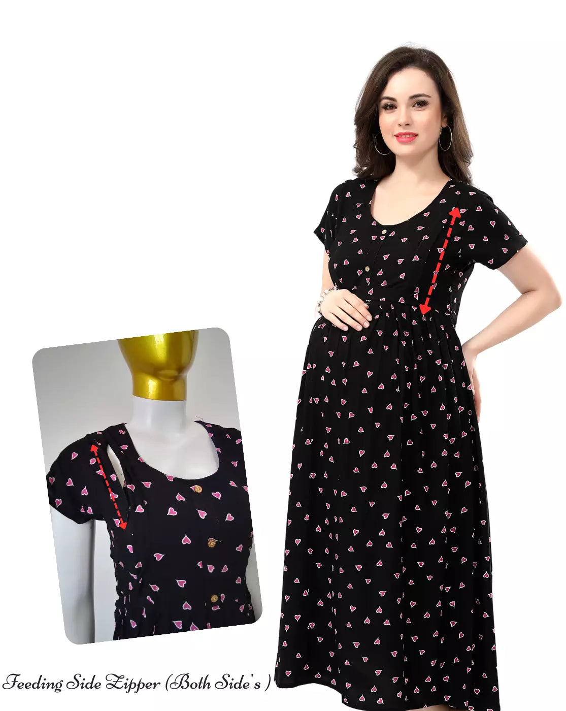 Buy Black Dresses & Jumpsuits for Women by MAMMA'S MATERNITY Online |  Ajio.com